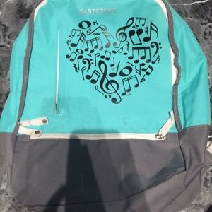 Real music note book bag